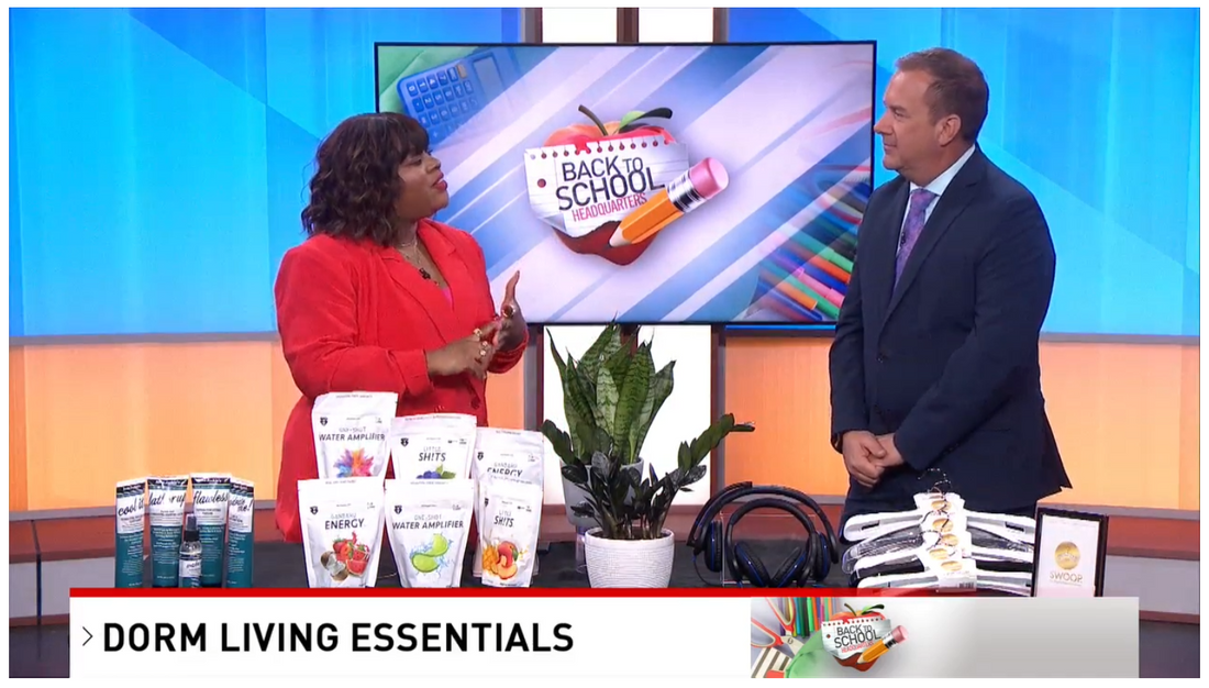 MixSupps on Fox Baltimore (WBFF) Back to School, Dorm Living Essentials!
